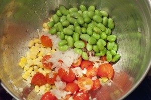 edamame, easy edamame recipe, high protein, edible soybeans, vegetable soybeans, national soyfoods month, succotash, easy succotash recipe, healthy recipe, healthy side dish, healthy lunch, healthy side dish recipe, healthy lunch recipe, recipes, cooking, arkansas, taste arkansas, food 