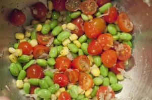 edamame, easy edamame recipe, high protein, edible soybeans, vegetable soybeans, national soyfoods month, succotash, easy succotash recipe, healthy recipe, healthy side dish, healthy lunch, healthy side dish recipe, healthy lunch recipe, recipes, cooking, arkansas, taste arkansas, food