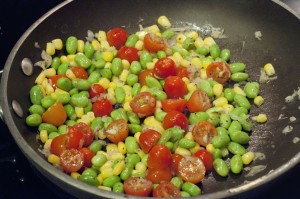 edamame, easy edamame recipe, high protein, edible soybeans, vegetable soybeans, national soyfoods month, succotash, easy succotash recipe, healthy recipe, healthy side dish, healthy lunch, healthy side dish recipe, healthy lunch recipe, recipes, cooking, arkansas, taste arkansas, food