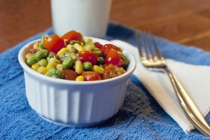 edamame, easy edamame recipe, high protein, edible soybeans, vegetable soybeans, national soyfoods month, succotash, easy succotash recipe, healthy recipe, healthy side dish, healthy lunch, healthy side dish recipe, healthy lunch recipe, recipes, cooking, arkansas, taste arkansas, food