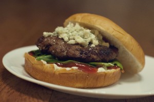 food, cooking, recipes, burgers, blue cheese burger recipe, easy blue cheese burger recipe, easy burger recipe, flavorful burger recipe, hamburgers, cheeseburgers, grilling, cooking on the grill, burgers on the grill