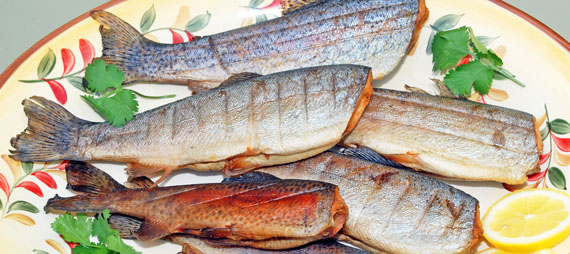 Pecan-smoked Trout Pecan-smoked Trout