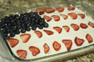 flag cake recipe, easy flag cake, fourth of july flag cake, white cake, fourth of july recipe, easy fourth of july recipe, food, cooking, taste arkansas
