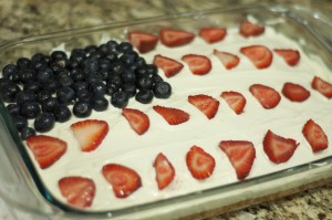 flag cake recipe, easy flag cake, fourth of july flag cake, white cake, fourth of july recipe, easy fourth of july recipe, food, cooking, taste arkansas
