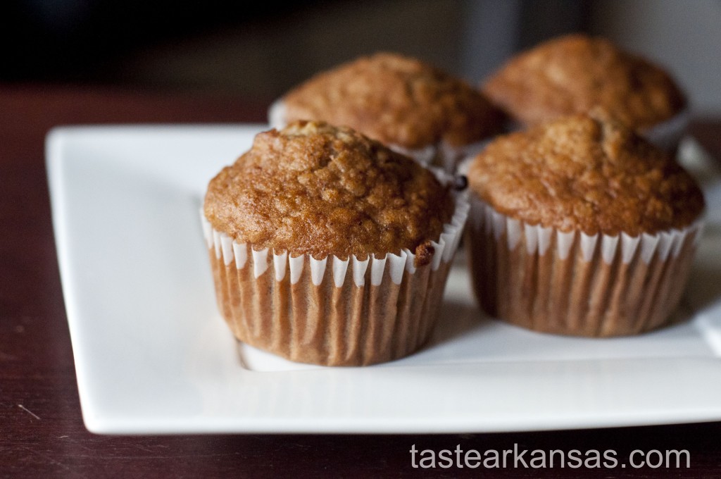 Banana Oatmeal Muffins