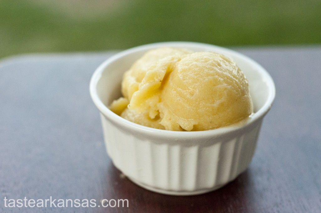 Pineapple Banana Sorbet