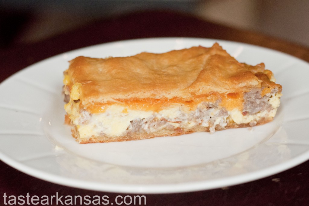 Sausage and Cream Cheese Breakfast Casserole