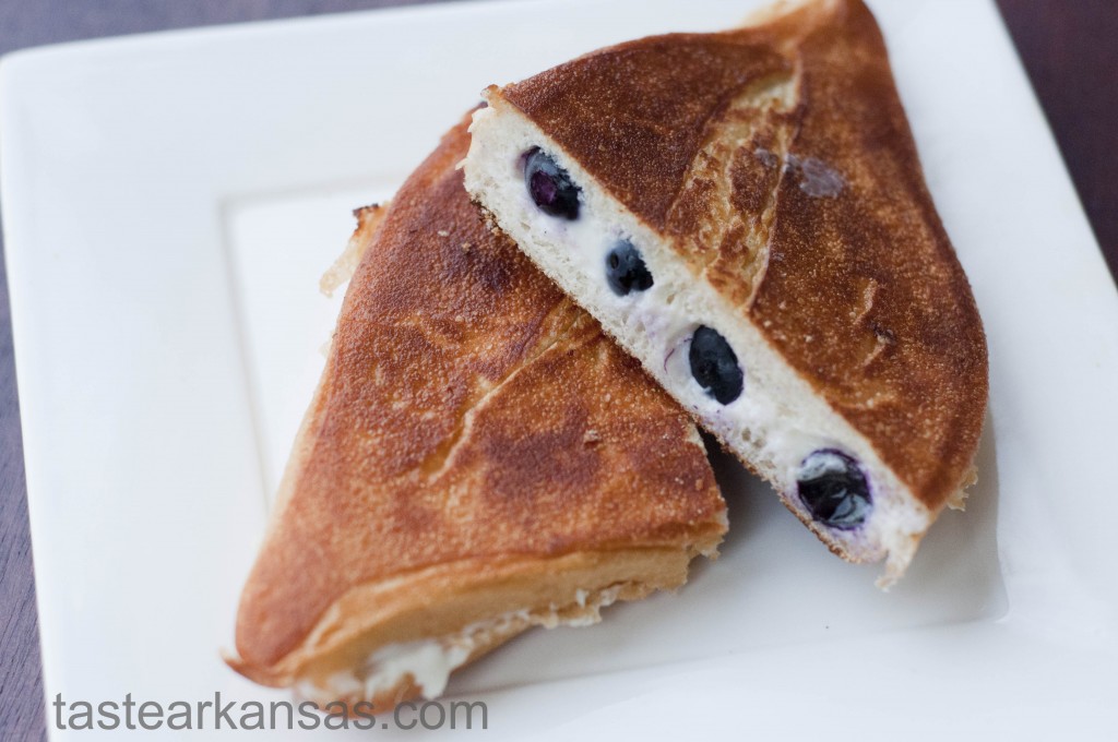 Blueberry Cream Cheese Panini