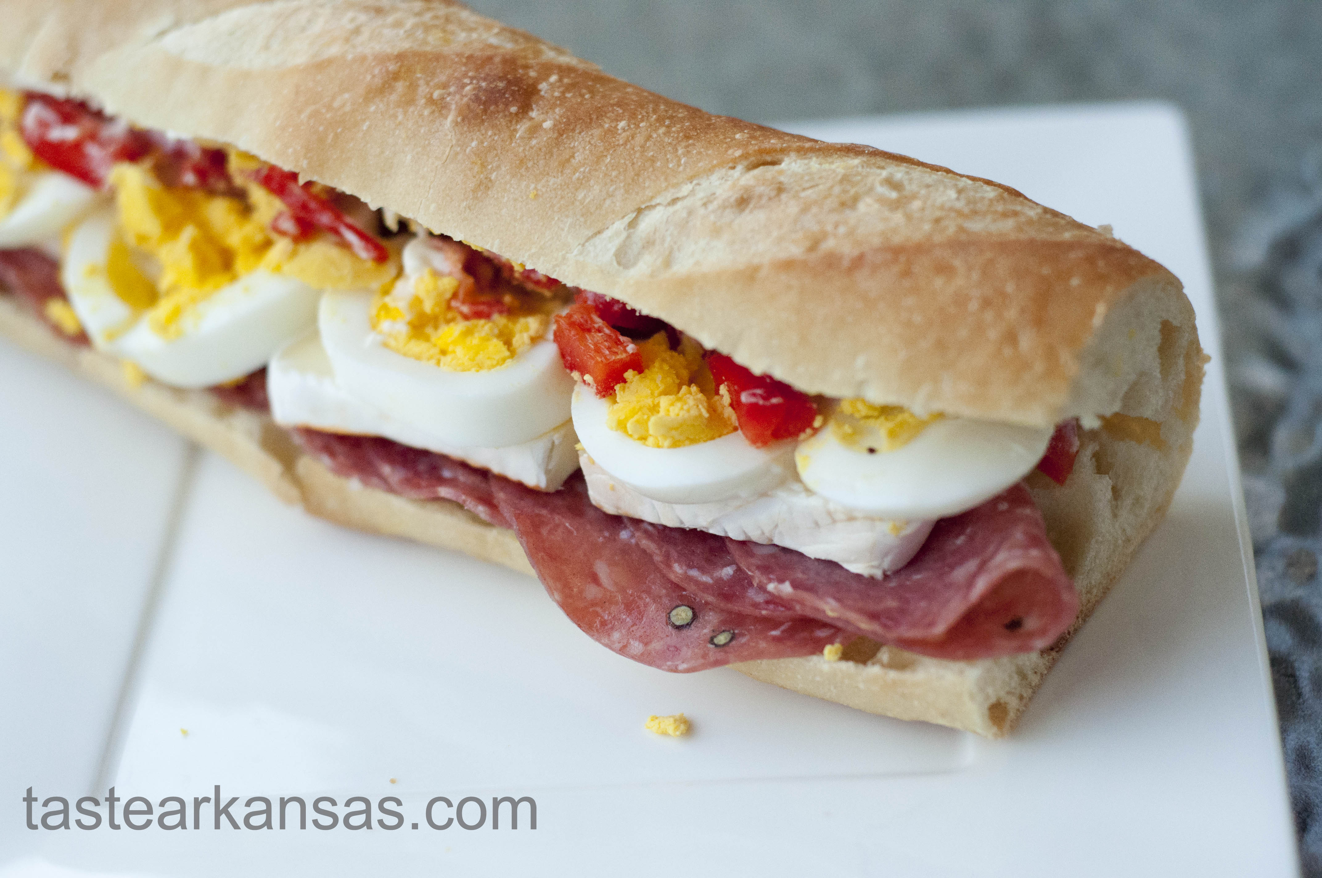 Salami Brie Sandwich – Taste of Arkansas