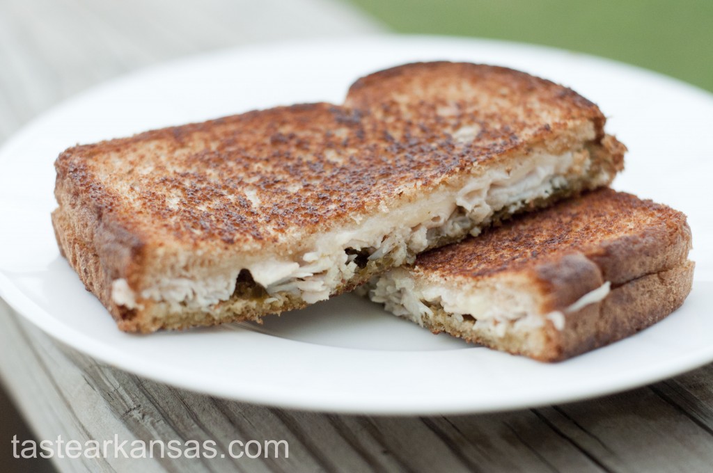 Turkey Pesto Grilled Cheese