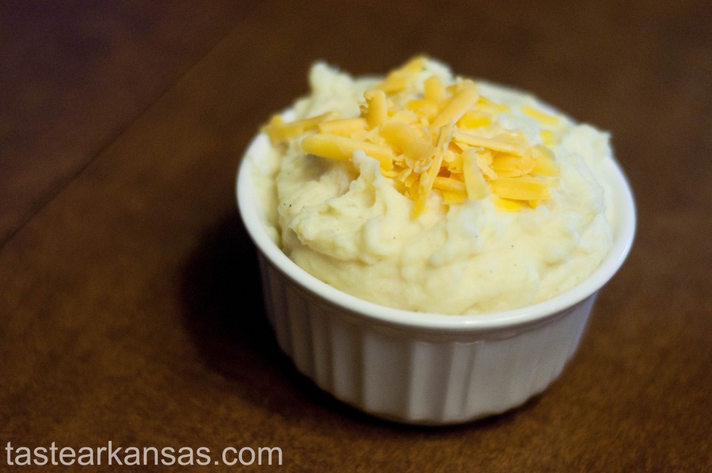 Sour Cream and Cheddar Mashed Potatoes