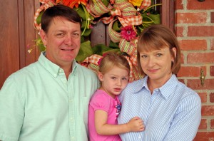 Sloan, Rhonda and daughter, Avery Claire