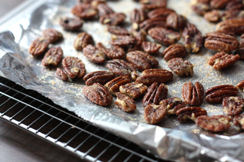 spiced pecans