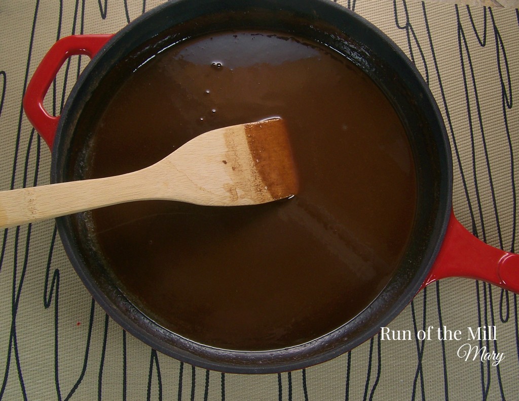 FB chocolate gravy done in pan