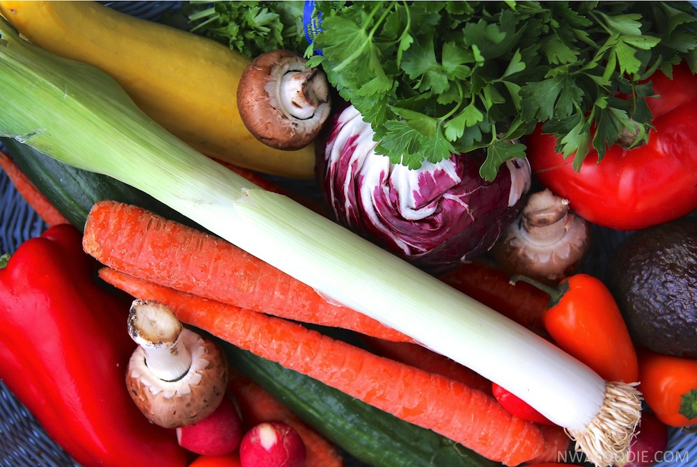 veggies - up close