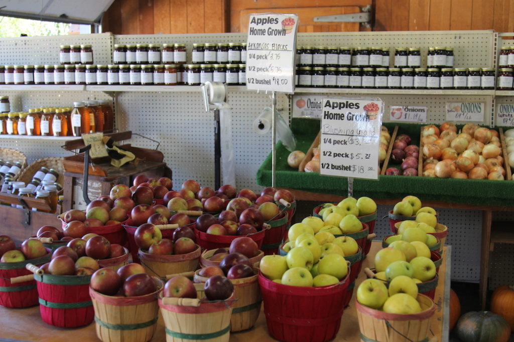 black apples at Vanzants