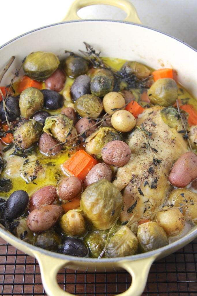 one pot chicken with vegetables - main