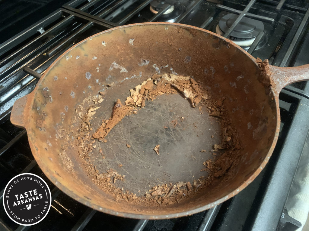 Kitchen Tip Tuesday – Try Flaxseed Oil for Re-seasoning Cast Iron – Taste  of Arkansas