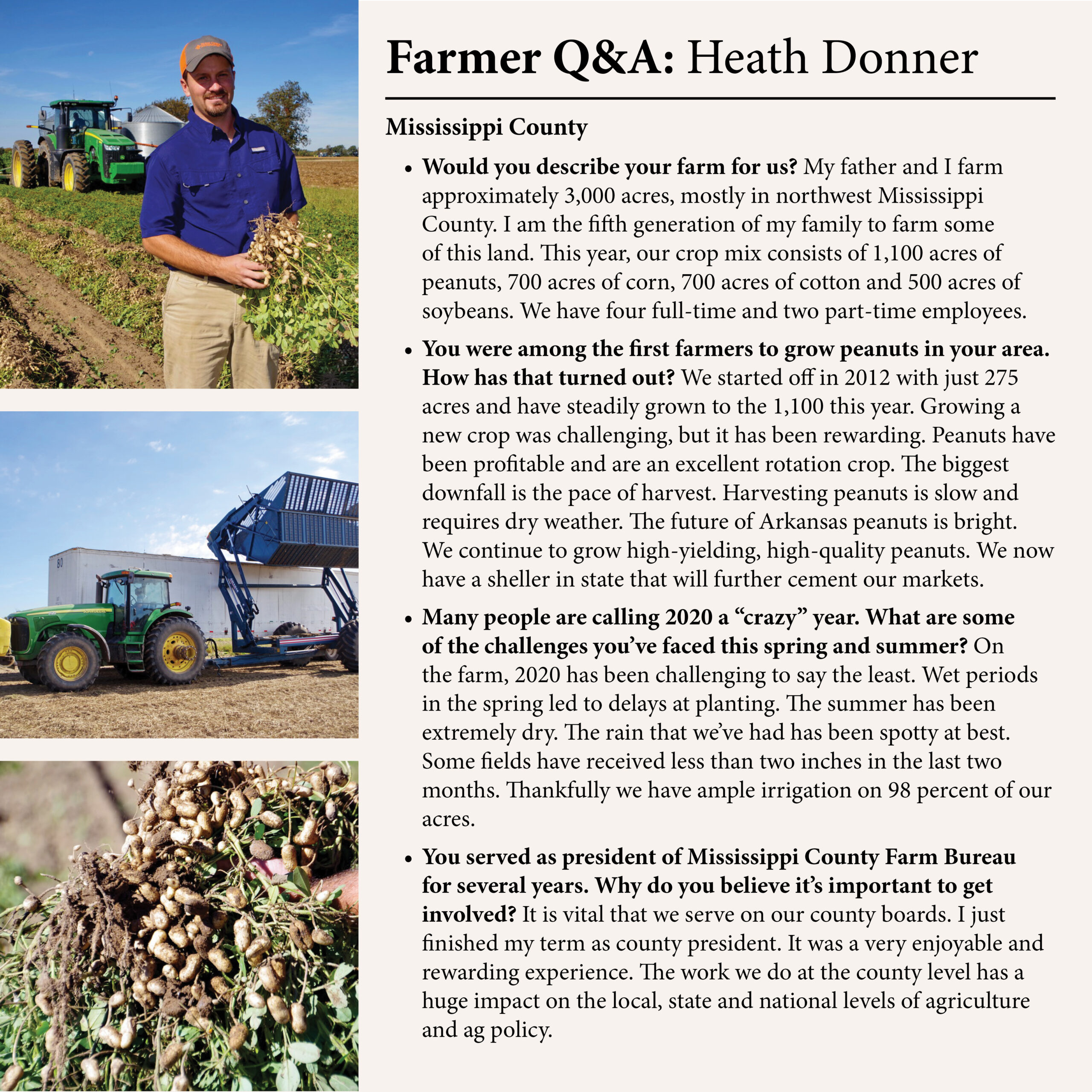 Farmer Q&A with Heath Donner